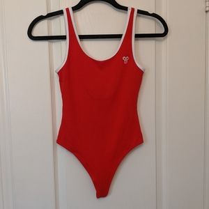 TNA Red & White Bodysuit